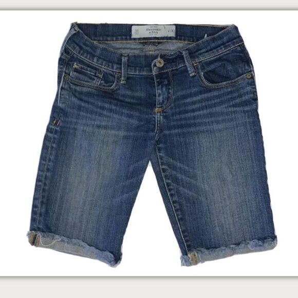 Abercrombie & Fitch Pants - Abercrombie and Fitch distressed jean shorts 00